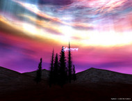 3D Aurora Screen Saver screenshot